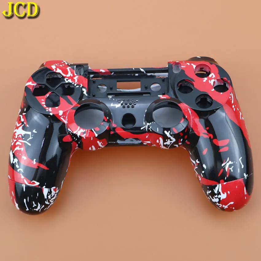 JCD для sony PS4 JDM-001 контроллер пластиковый жесткий корпус Передняя Задняя верхняя крышка под корпус ручка защитный чехол - Цвет: E