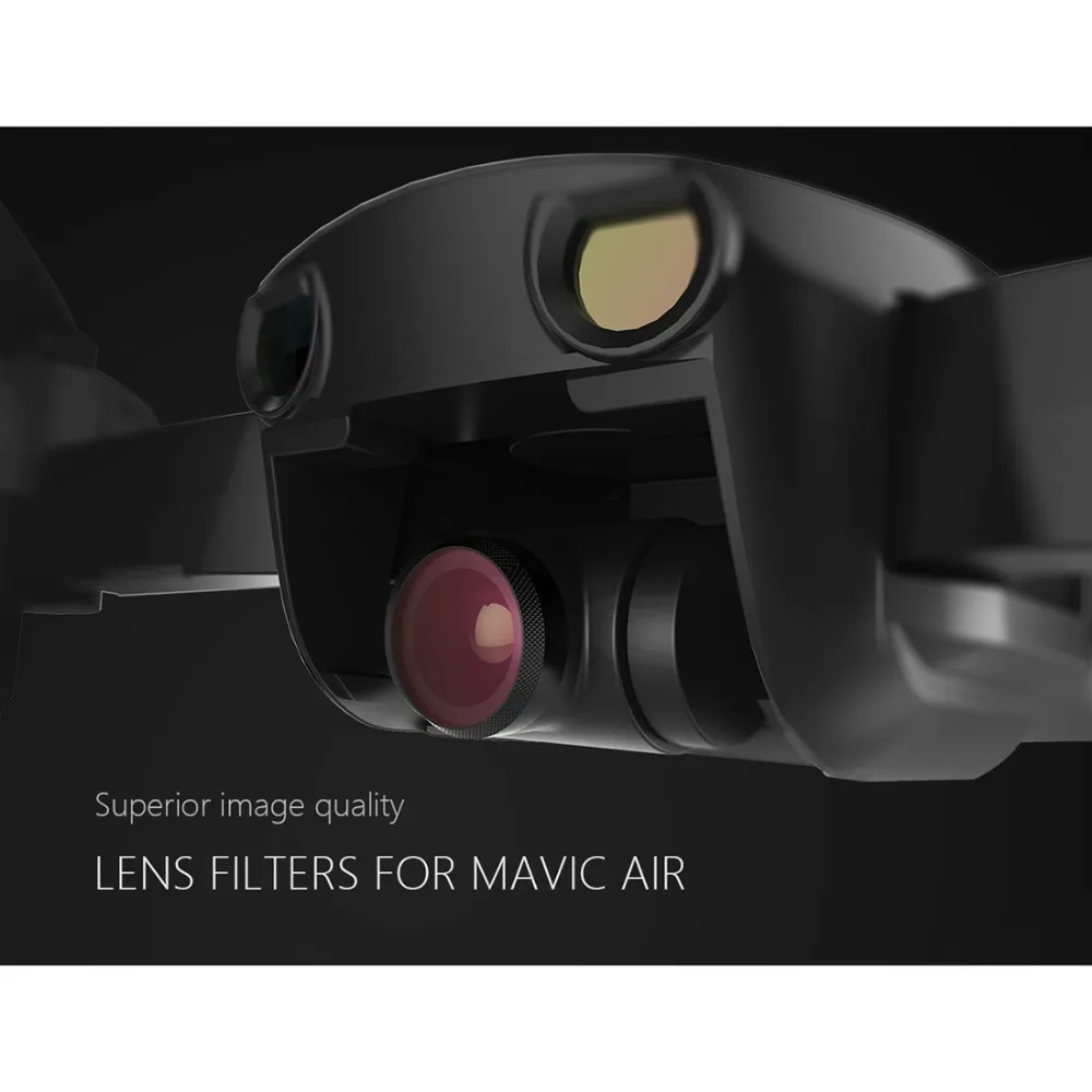 Фильтр PGYTECH для DJI Mavic Air фильтр объективов ND64 ND64PL объектива камеры аксессуары