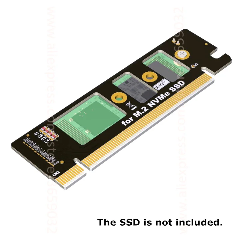 2018 Новый Riser M.2 NVME ключ M к PCI e x16 Адаптерная карта key pcie 4x 16x расширительные карты E 3 0