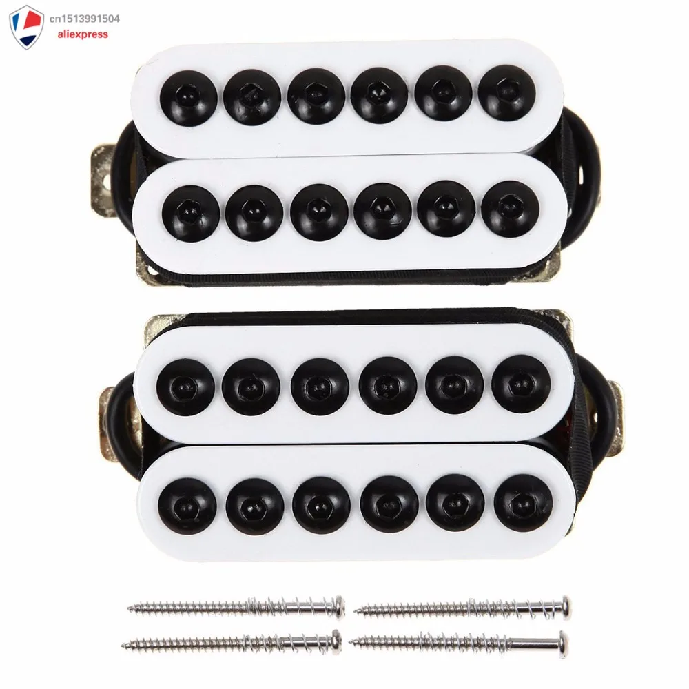 1 комплект гитара Humbucker Pickup Invader Style белый | Спорт и развлечения