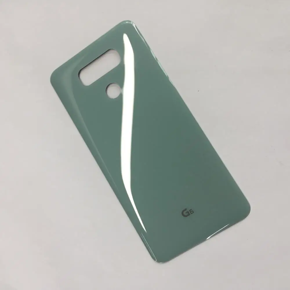 Задняя крышка для Lg g6 батареи LS993 US997 VS998 H870 H871 H872 H873 задняя дверь стекло с клейкой