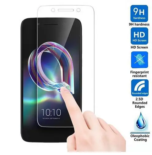 Защитная пленка для Alcatel Idol 5 из закаленного стекла 2.5D защитная 9H ЖК-экрана |