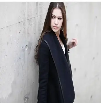 Высококачественная Европейская мода стильная женская тонкая шерстяная теплая