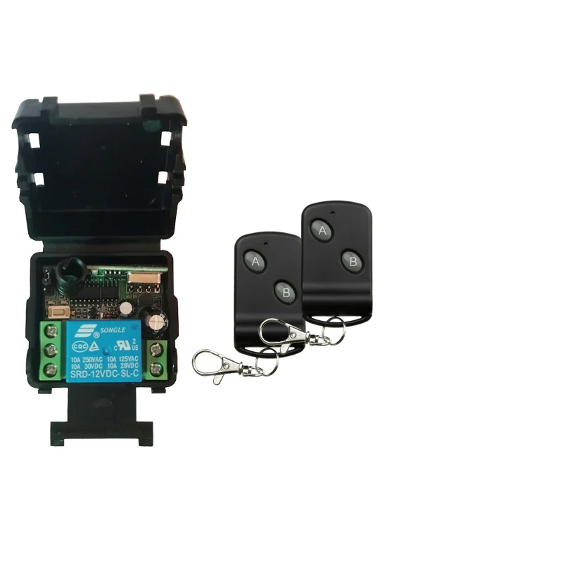 DC12V 24V 1CH 1 CH 10A беспроводной переключатель системы дистанционного управления