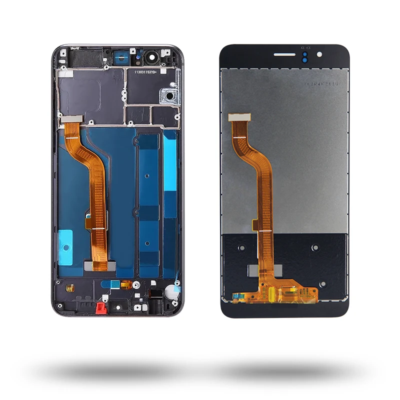 5," для huawei дисплей Honor 8 FRD-L19 FRD-L09 ЖК-экран дигитайзер дисплей запасные части для Honor 8 дисплей с рамкой