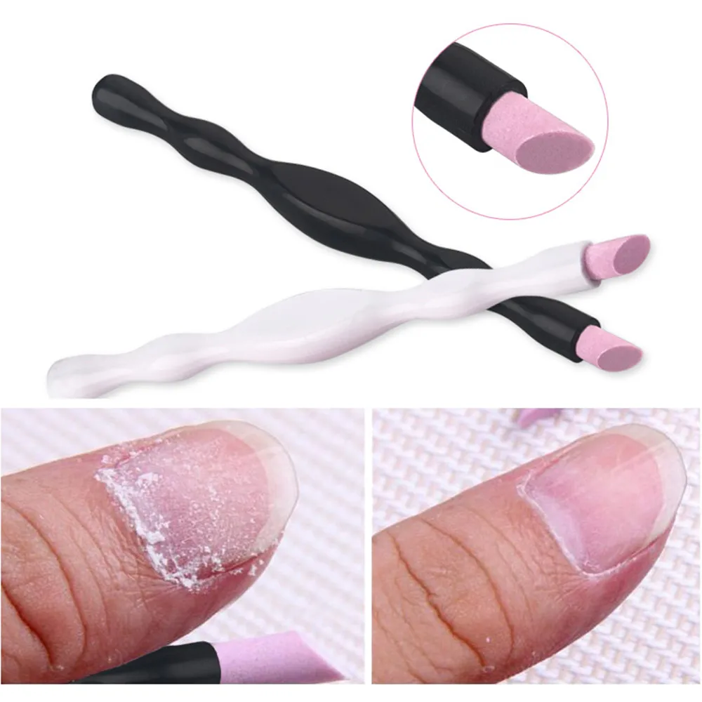 1 шт. авторский инструмент для снятия кутикулы ногтей кварц шлифование Ручки