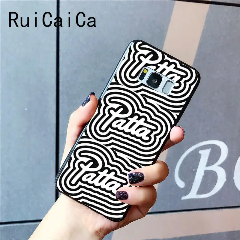 Ruicaica голландская уличная мода patta Новинка чехол для телефона Fundas samsung Galaxy S9 plus S7 edge