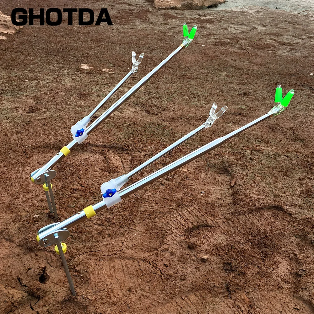 

Кронштейн для удочки, металлический растягивающийся держатель для удочки, 1,5 м, 1,7 м, 2,1 м, 2,4 м, рыболовные снасти, аксессуары, инструмент