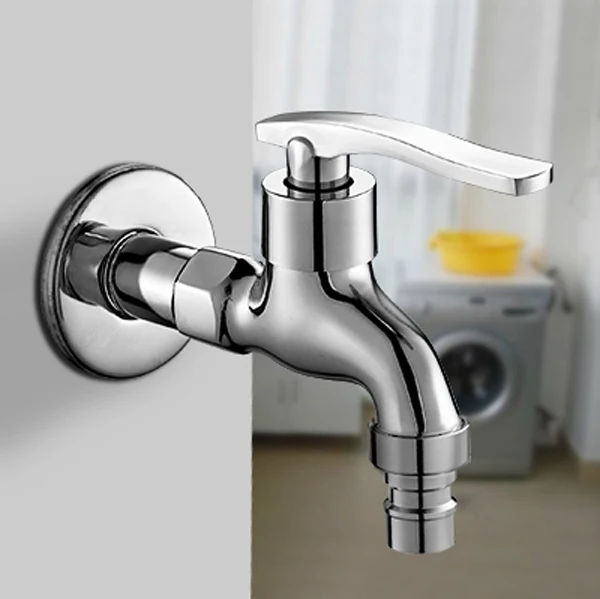 

12 см длина латунный одиночный холодный водопроводный кран сад piscinas длинная стиральная машина водопроводный кран для раковины Бесплатная д...