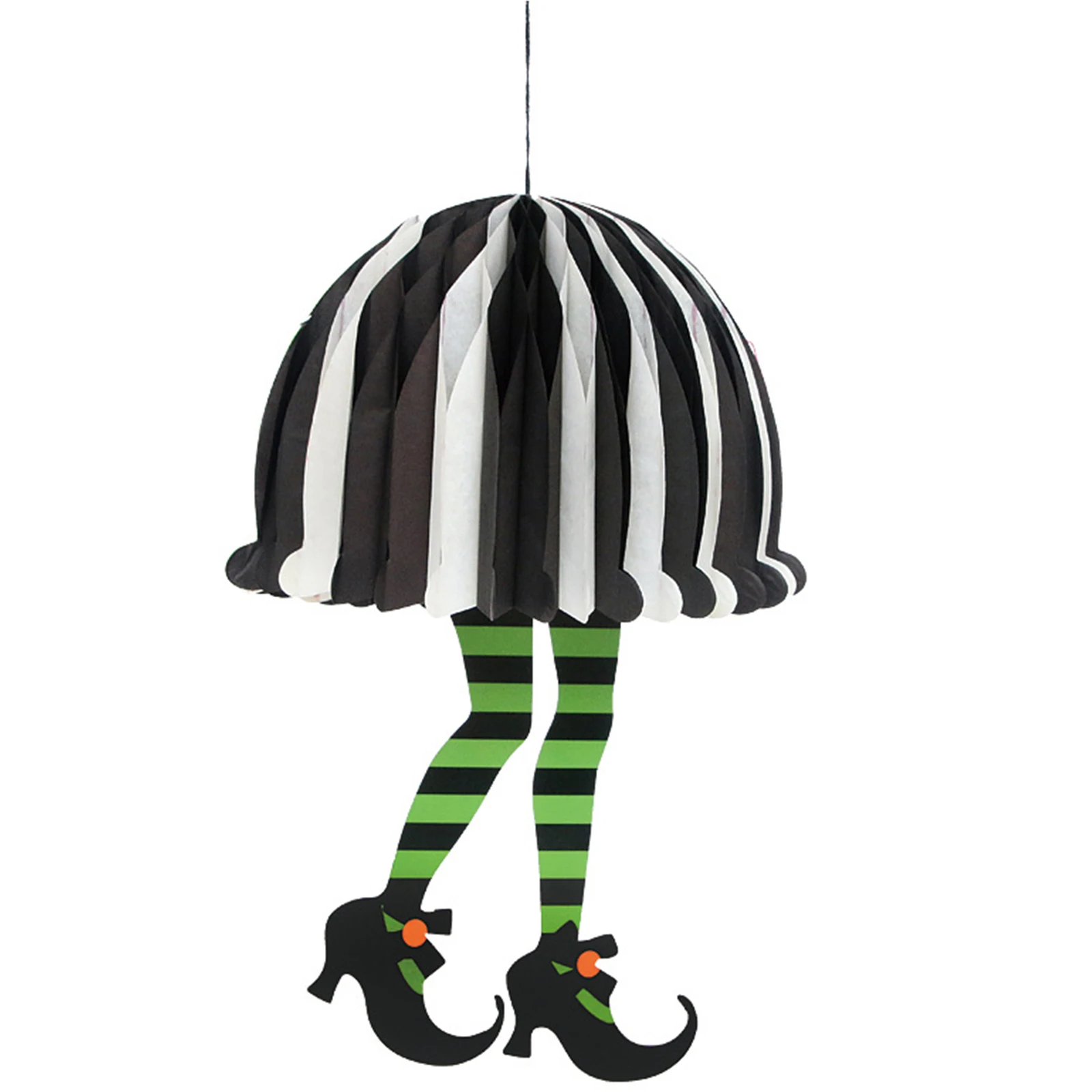 Креативные бумажные юбки-фонарики на высоком каблуке с цветком в виде сот