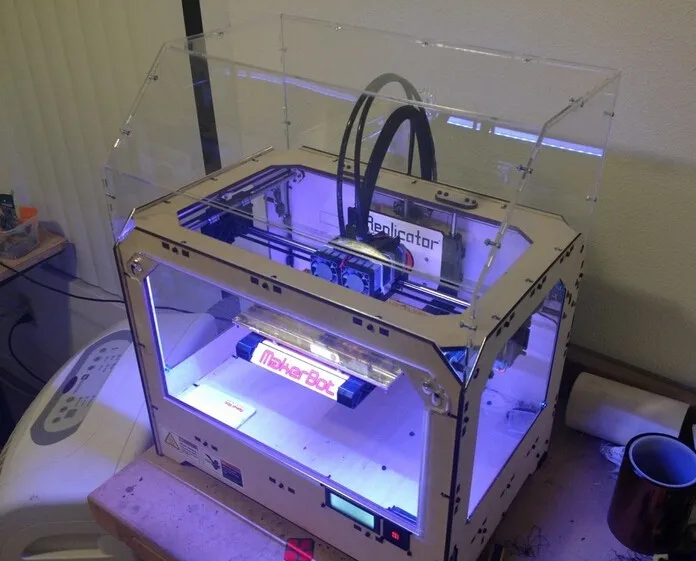 Funssor 1 комплект DIY репликатор 3 мм акриловая крышка крышки корпуса для репликатора