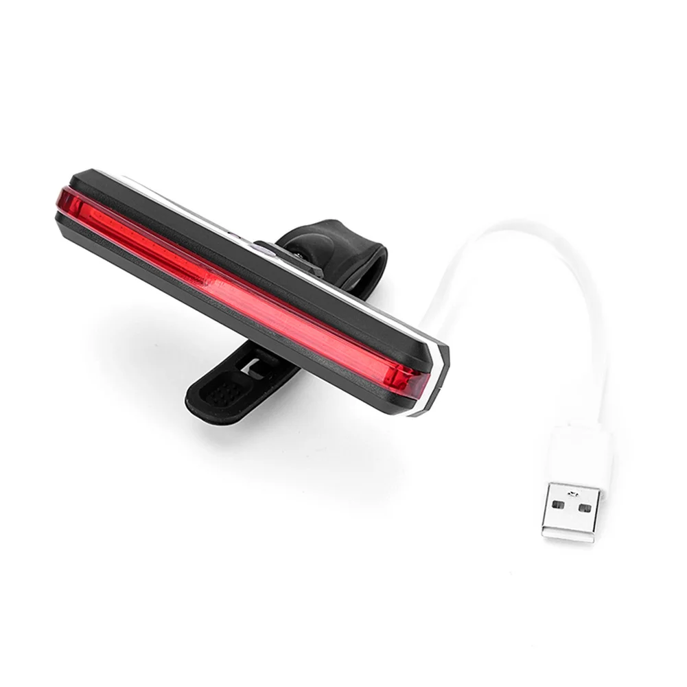 Задний фонарь для велосипеда с USB-зарядкой водонепроницаемый яркий светодиодный