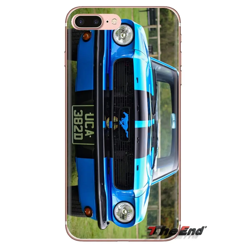 Силиконовый чехол для телефона LG Spirit Motorola Moto X4 E4 E5 G5 G5S G6 Z Z2 Z3 G2 G3 C Play Plus Mini Ford Mustang 1966