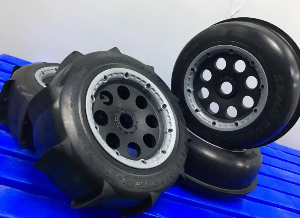 Оригинальные HPI 1/5 бензиновые передние и задние колеса для 5T/5SC Kraken KV5TT Losi 5IVE-5T 4 шт. |