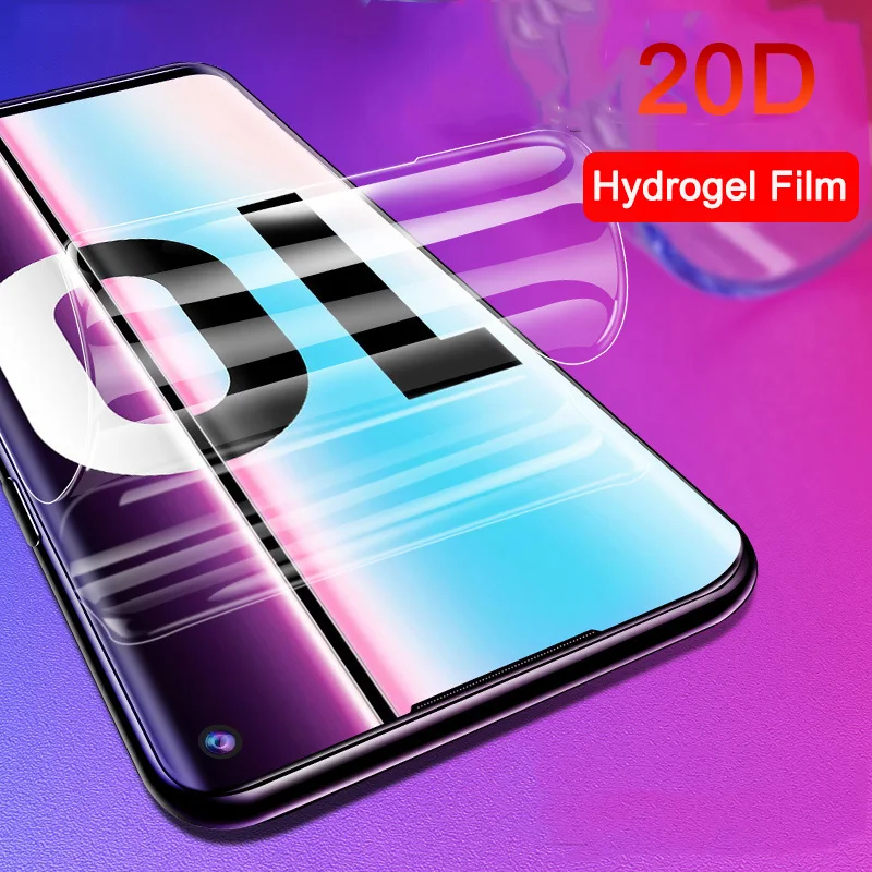 20D полное покрытие края мягкая Гидрогелевая пленка для Samsung Galaxy S8 S9 S10 PLus S10E