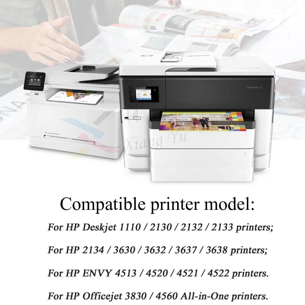 3BK Россия Беларусь 2130 заправленные чернила Замена для HP 123 123XL черный картридж