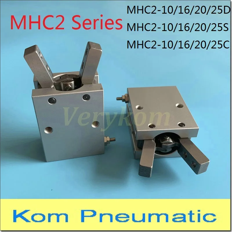 Пневматический цилиндрический захват Fulcrum газовый зажим поршень MHC2 10D/16D/20D/25D/32D