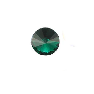 Green Zircon Стекло всех цветов Rivoli склеивание на Стразы 50 шт. вечерние украшения на платье склеивание на Стразы для свадебного платья аксессуары - Цвет: Green Zircon
