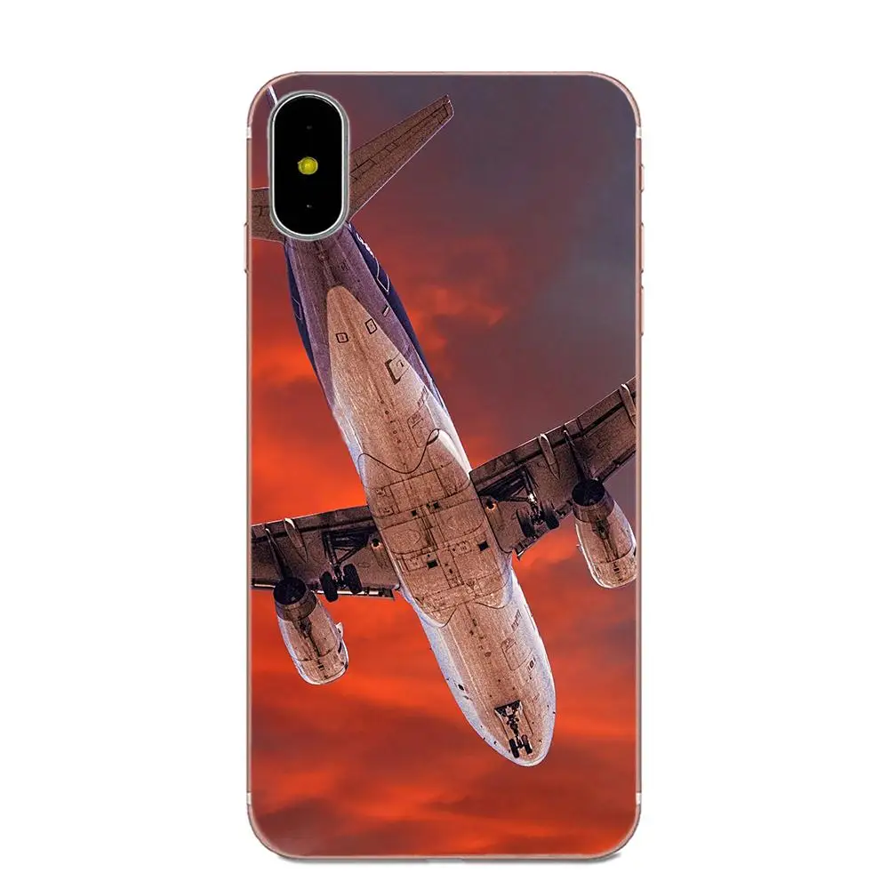 Clouds Sky Aircraft Colorful Air Plane For Huawei P7 Honor 4C 5A 5C 5X 6 6C 6A 6X 7 7X 8 9 V8 V10 Y3II Y5II Y6II G8 Play Lite | Мобильные