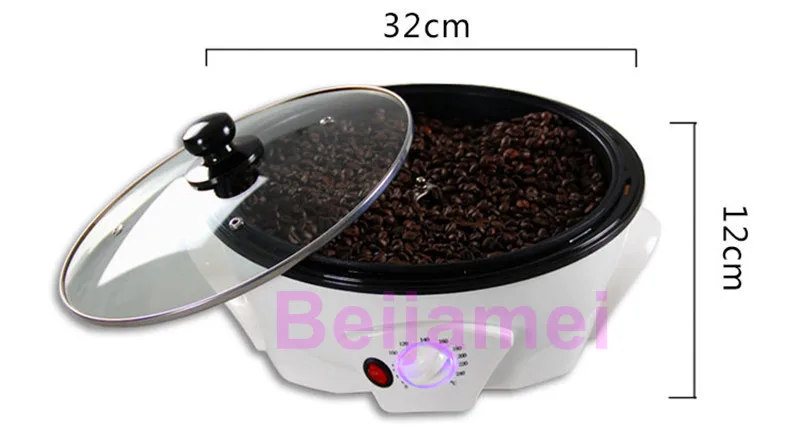 Electric Coffee beans baking Home coffee roaster roasting machine 220V household Grain drying for sale |