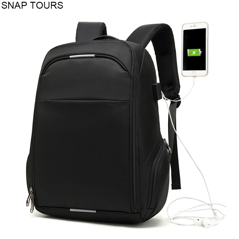 Рюкзак мужской непромокаемый с USB-зарядкой и отделением для ноутбука | Багаж