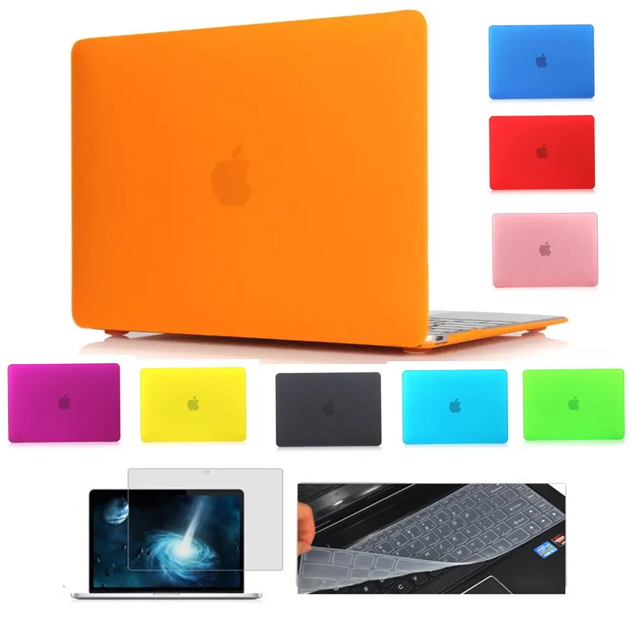 Ноутбук Mac 13 дюймов Чехол пластиковый прозрачный матовый чехол для Macbook Air Pro 15 Retina