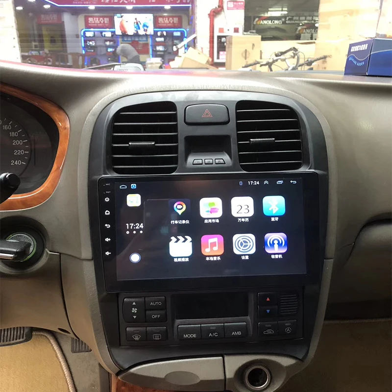 " 2.5D ips Android 8,1 автомобильный DVD мультимедийный плеер gps для hyundai Sonata Fe 2004-2007 08 2009-2012 автомобильный Радио DSP 32EQ навигация