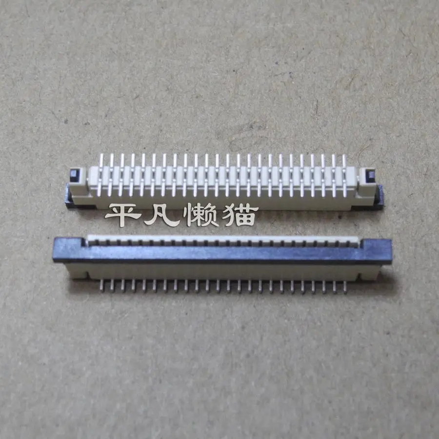 

FPC 24 pin 1.0MM pitch Vertical One-pin socket Notebook Start-up touch keyboard buckle seat