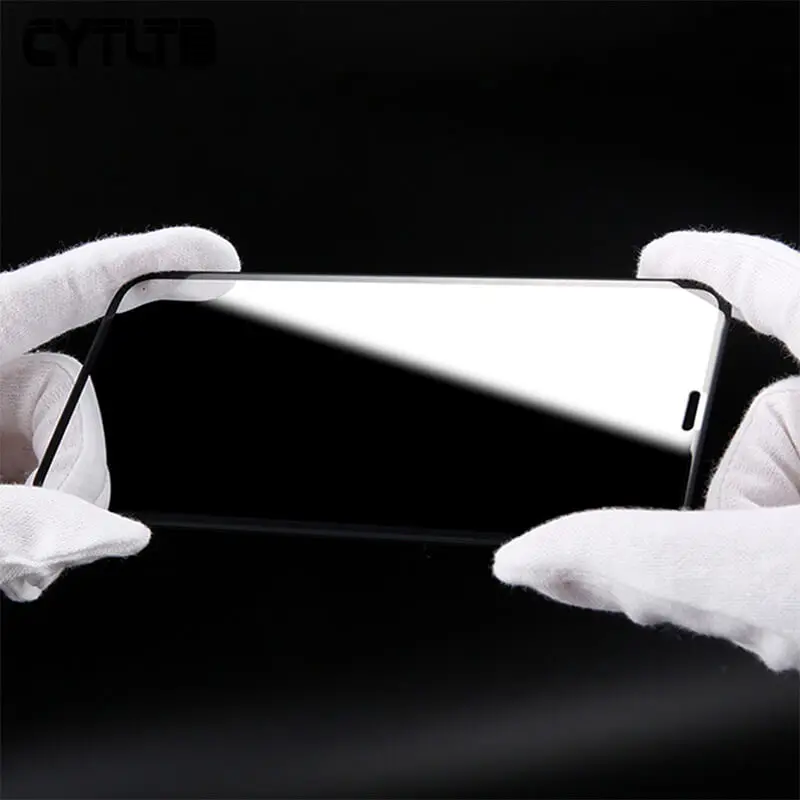 Для Iphone 7 Xr Xs Max X 8 6 защита экрана 9H полная стекло проклейка Защитная пленка для S Plus
