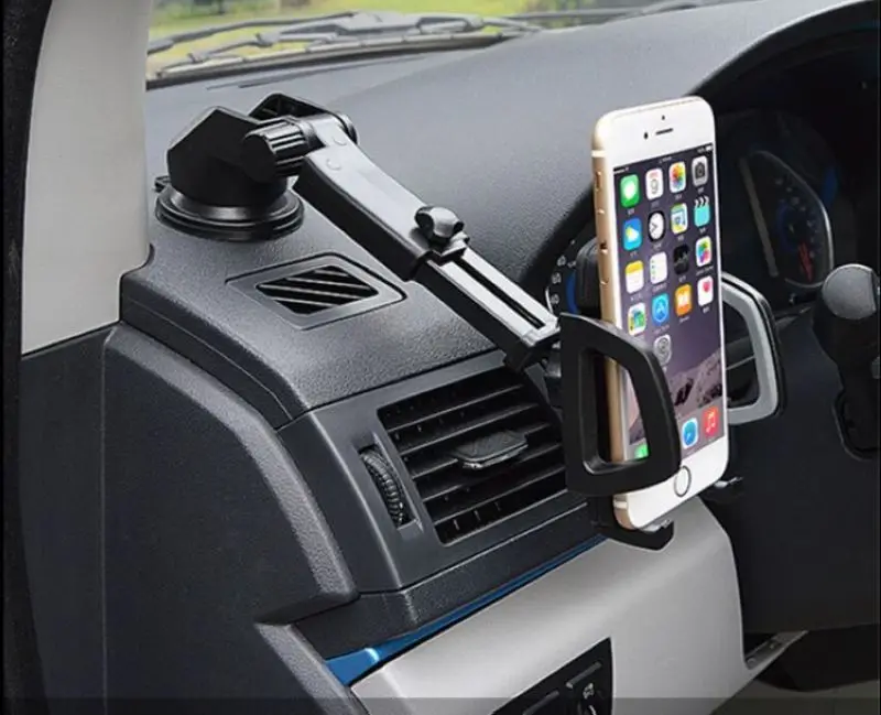 For Samsung Galaxy A3 A5 A7 On5 On7 C5 C7 Universal 4 6 inch Retractable Windshield Dashboard Car Phone Stand Holder GPS Mount|gps friction mount|gps