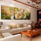 Домашний декор, настенные картины для гостиной, цветы тюльпана, Картина на холсте, декоративная картина, Настенная картина без рамки HY10