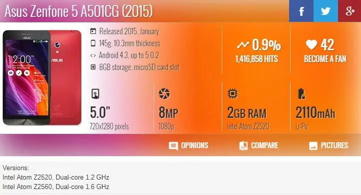Задняя крышка для Asus Zenfone 5 A501CG 2015 пластиковая аккумулятора Zenfone5 замена корпуса