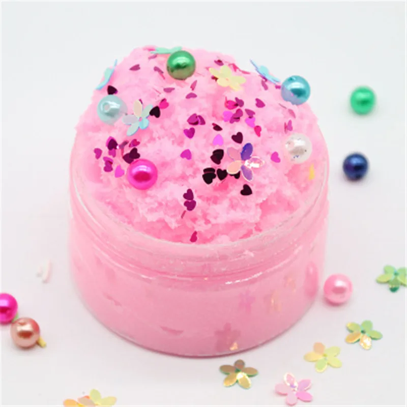 Флаффи слайм из пенопласта глиняный шар поставка сделай сам легкие мягкие