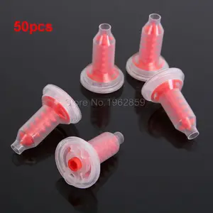 50 шт. стоматологический наконечник для смешивания динамического оттиска, подходит для 3M ESPE Pentamix типа, трубка для смесителя