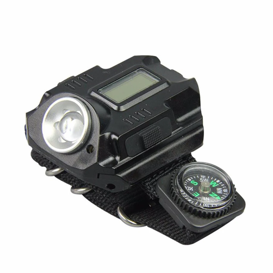 LED lamp Flashlight Wristlight Wrist Light Lamp Waterproof 2017 Newest Changeable Modes Hot Sell Tactical Rechargeable | Освещение