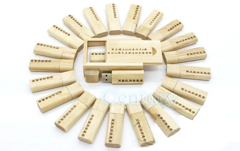 POWERONE(более 10 шт бесплатный логотип) деревянные USB флеш-накопители, флешки+ коробка, флешки 4 ГБ 8 ГБ 16 ГБ 32 ГБ 64 ГБ