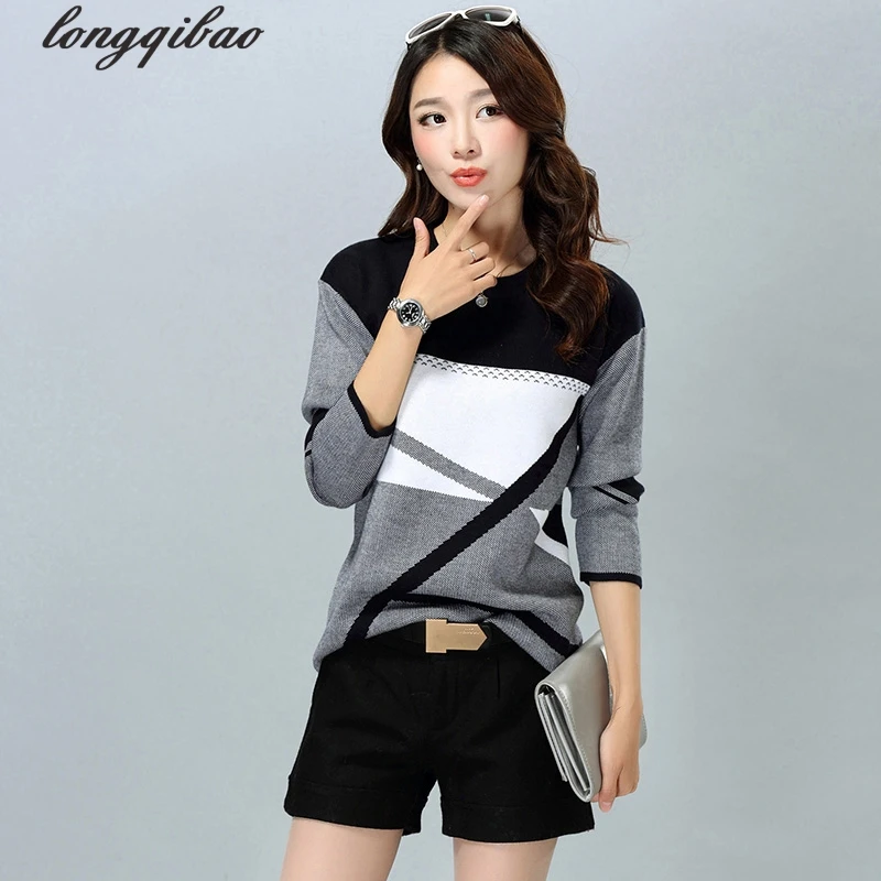 Осень и зима новый высококачественный женский толстый свитер с длинными