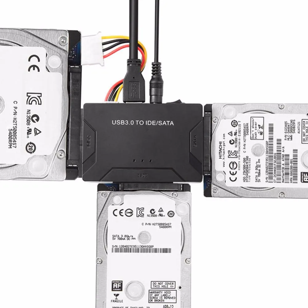 HDD USB3.0  SATA/IDE     2, 5 /3, 5       5 /