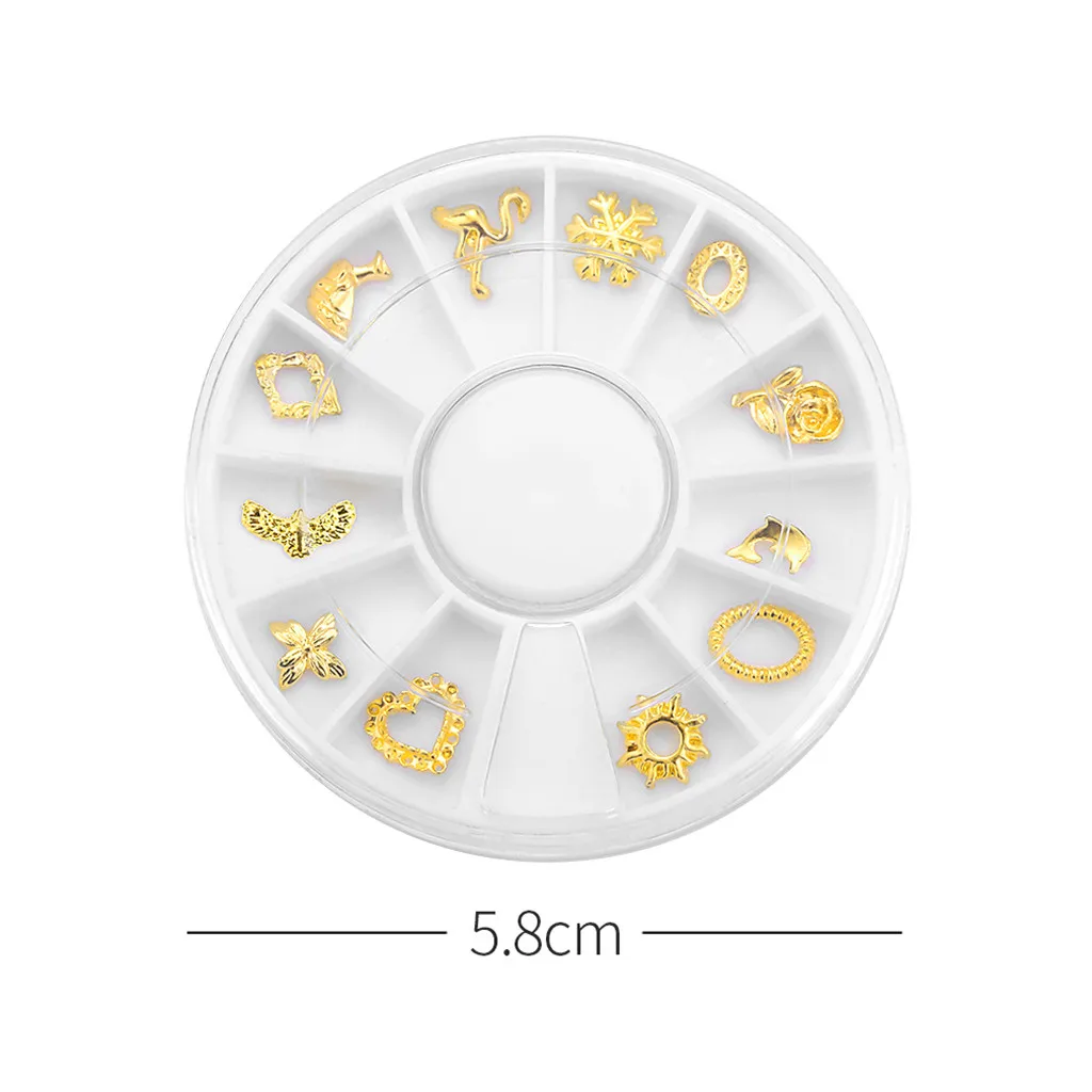New Fashion Women Nail Art DIY Design Decoration Jewelry Accessories Hollow Diamond Cards Glasses Beauty Ladies | Красота и здоровье