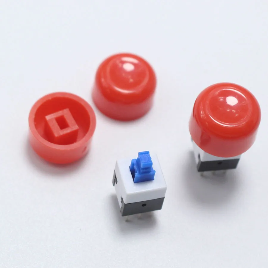 100 шт. A01 микро Тактильный кнопочный переключатель Крышка подходит 5 8*5 8 мм 7*7 8*8 * 5*8
