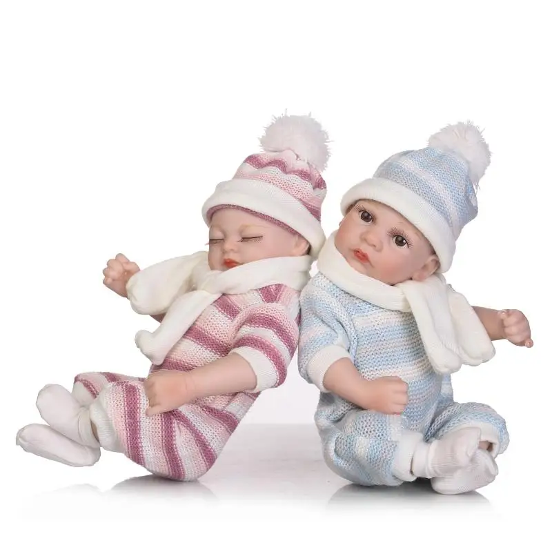Мягкие силиконовые куклы Новорожденные 26 см|bebe dolls|reborn baby dollsilicone reborn dolls |
