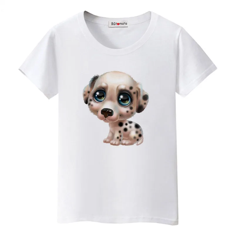 

BGtomato Little dog tshirt lovely summer tops lovely dog t shirt women cool tops funny dog t-shirt friends korean shirt