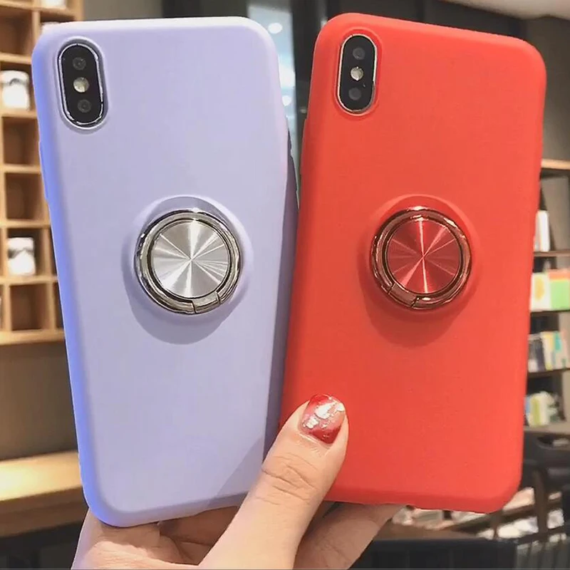 Чехол для huawei P20 P30 Honor 7A 7C 10 mate 10 20 Lite Plus P Smart Y7 Y6 Prime Nova 3e держатель Магнитный кронштейн чехол