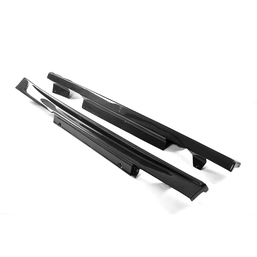 Боковая юбка из углеродного волокна для Nissan R35 GTR Coupe GT R ZE Door Step Cover Racing Body