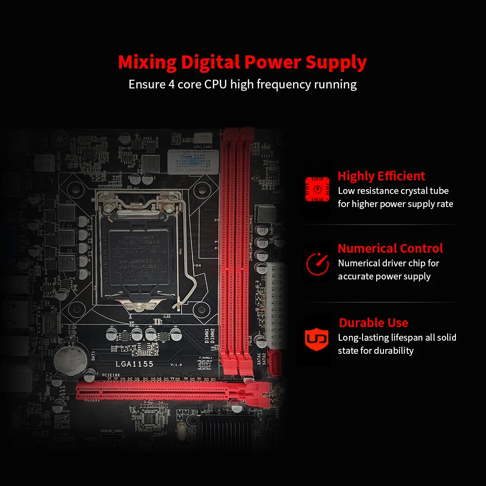 Jingsha B75 материнская плата LGA 1155 M-ATX LGA1155 материнская плата DDR3 Материнская плата i5 3470 ядерный процессор USB3.0 SATA3.0 для ПК компьютер