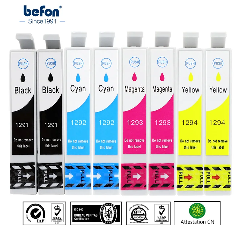Картридж для принтера Epson T1291 T 1291 12XL 12 XL|Чернильные картриджи| |