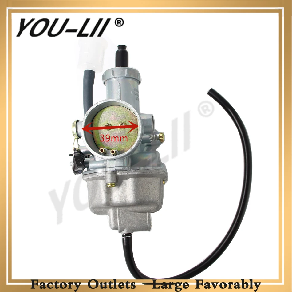 Карбюратор для мотоцикла YOULII OEM новый Keihin PZ26 PZ27 PZ30 карбюратор CG125 CG150 CG200 TTR250 модель