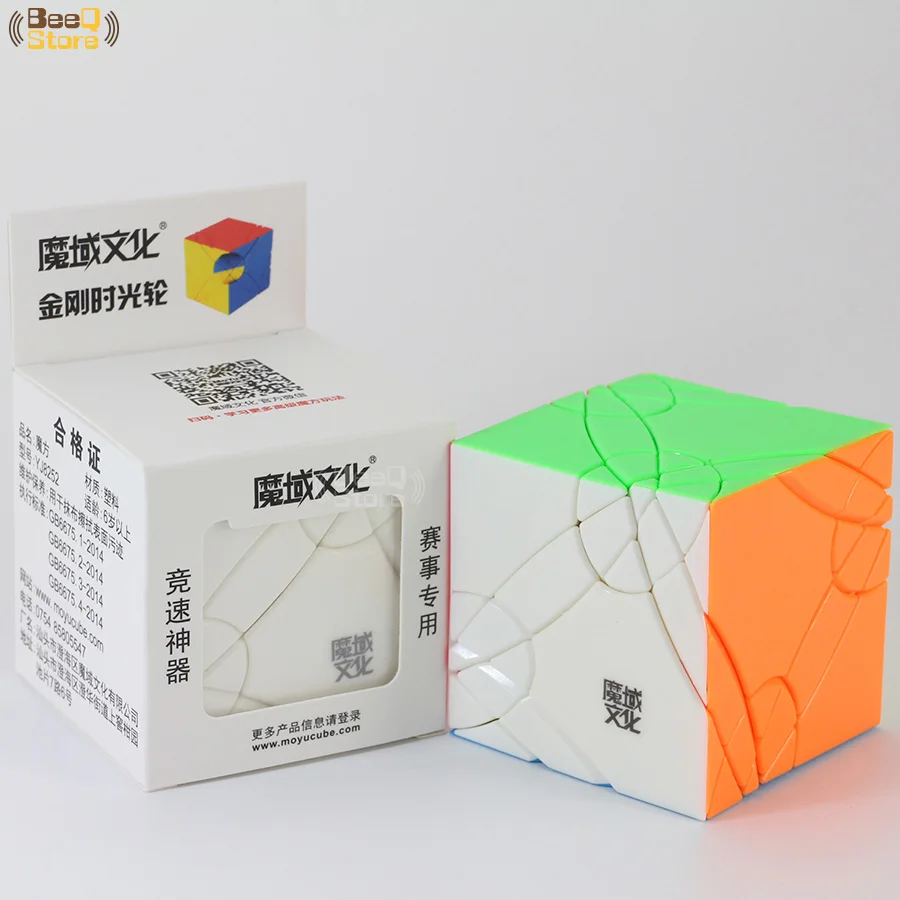 MoYu Axis Time Wheel куб магический куб игрушка-головоломка для соревнований черный Stickerless странная форма твист куб высота трудно