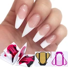 100 искусственная форма для французских искусств, подкова, Бабочка, прямоугольный держатель для бумаги, форма для наращивания ногтей