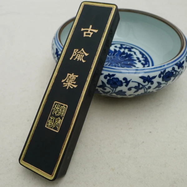 58 г китайская чернильная палка Sumi e краска Твердые чернила Hui She Lao Hu Kai Wen
